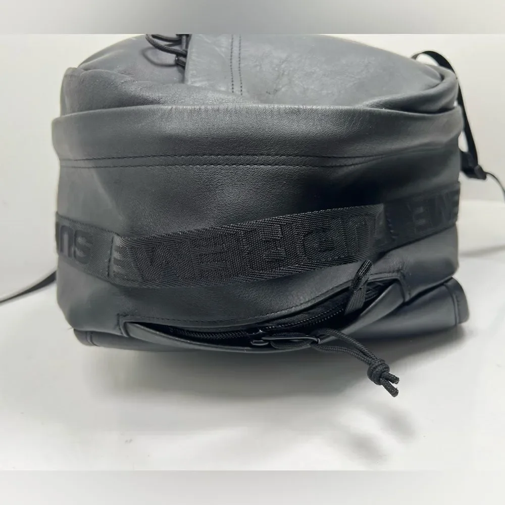 Supreme Black Backpack